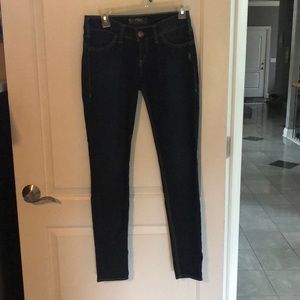 Silver jegging jeans size 27
